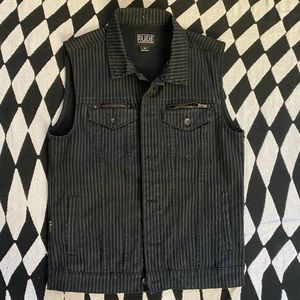 rude brand sleeveless vest